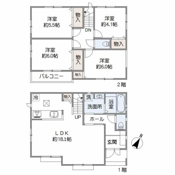 清瀬市中里５丁目新築戸建 １号棟｜積水ハウス不動産東京｜積水ハウス 